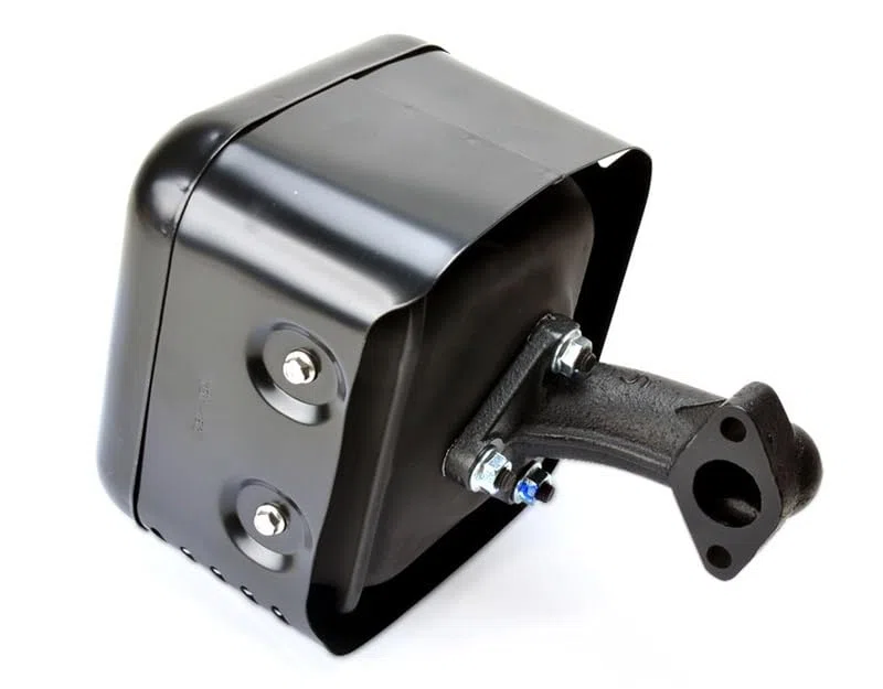 Silenciador de escape compatible con HONDA GX340 GX390 / Zongshen 188F / 100006391
