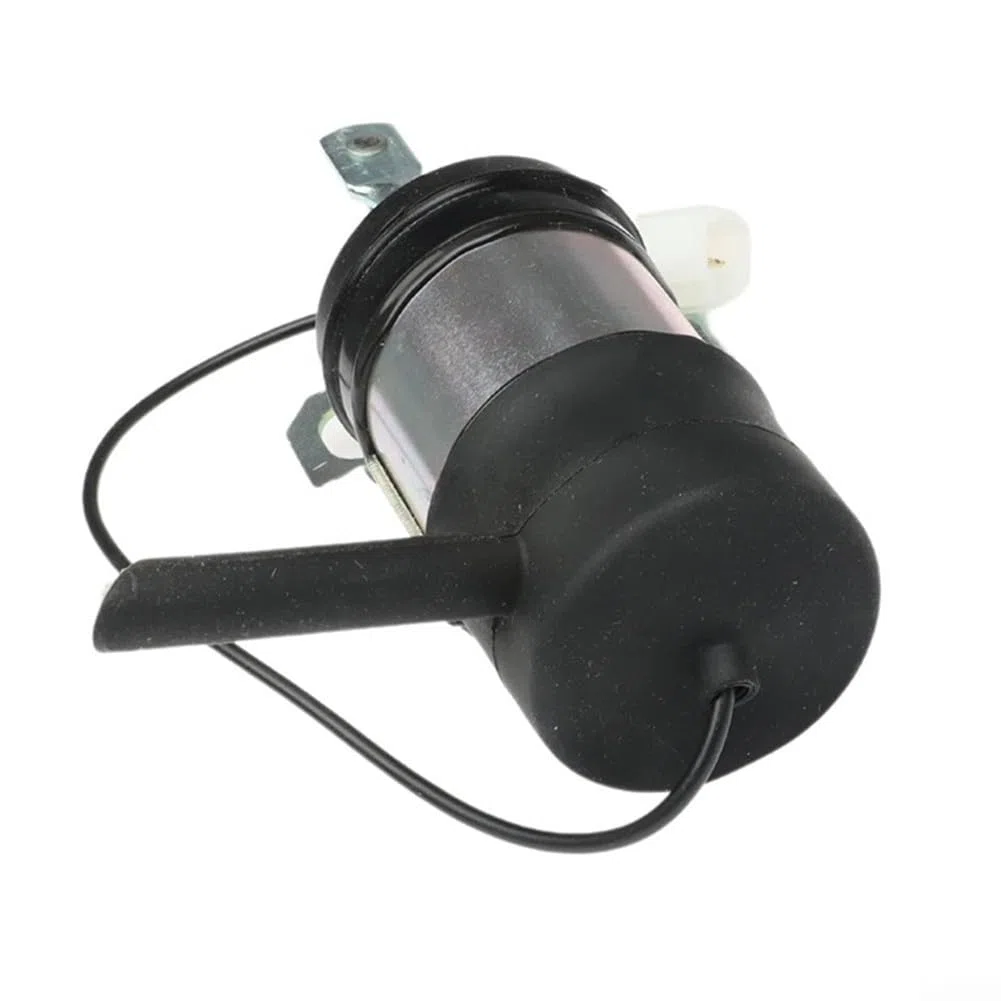 Válvula solenoide de cierre de combustible, 12 V CC, para tractores Kubota serie L, transmisión de señal de retardo cero, cuerpo de acero inoxidable y protección doble, uso industrial