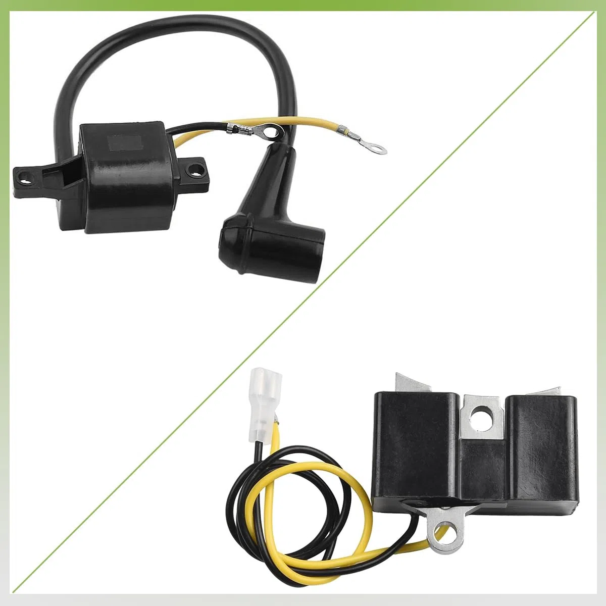 ZAMDOE Kit de módulo de Bobina de Encendido para Husqvarna 61, 66, 162, 166, 266, 266XP, 266SE motosierras para Jonsered 630, 670 motosierras, Reemplaza 501516201, 501517201, 501546201, 501617201