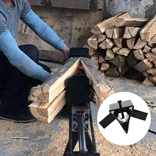 Cabezal de corte en cruz para cortador de leña hidráulico eléctrico de madera accesorio de acero de titanio para corte eficiente y duradero