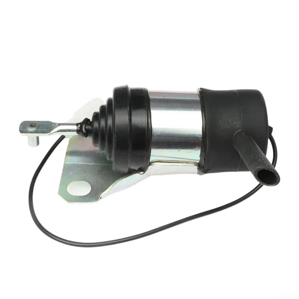 Válvula solenoide de cierre de combustible, 12 V CC, para tractores Kubota serie L, transmisión de señal de retardo cero, cuerpo de acero inoxidable y protección doble, uso industrial