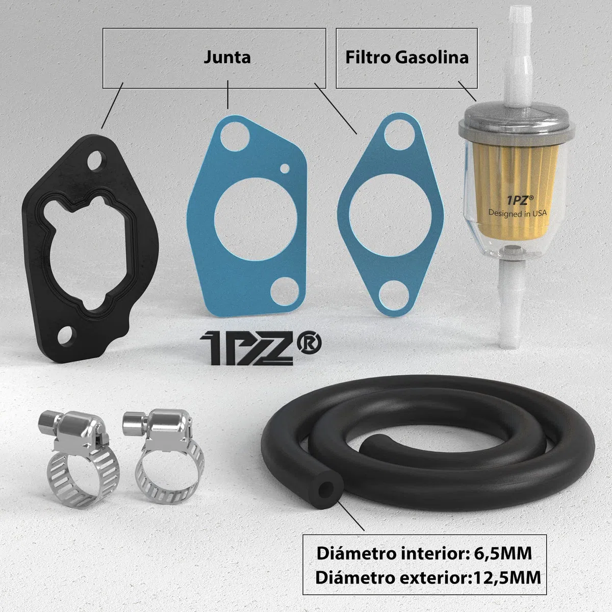 1PZ CA1-G39 Carburador con juntas para motor de generador Honda GX270 GX340 GX390 GX420 11HP 13HP 16HP Harbor Freight Predator 390cc 420cc Cortacésped Go Kart