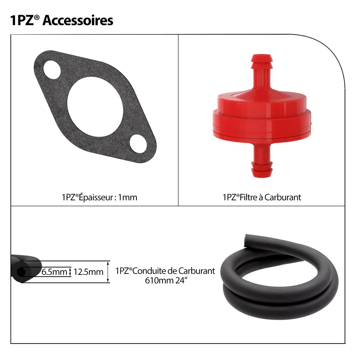 1PZ F6C-T5A Carburador Carb Reemplazo para Tecumseh 640065A 640065 Motor OHV110 OHV115 OHV120 OHV125 OHV130 OHV135 Cortacésped 13,5 HP 14HP 15HP Tractor
