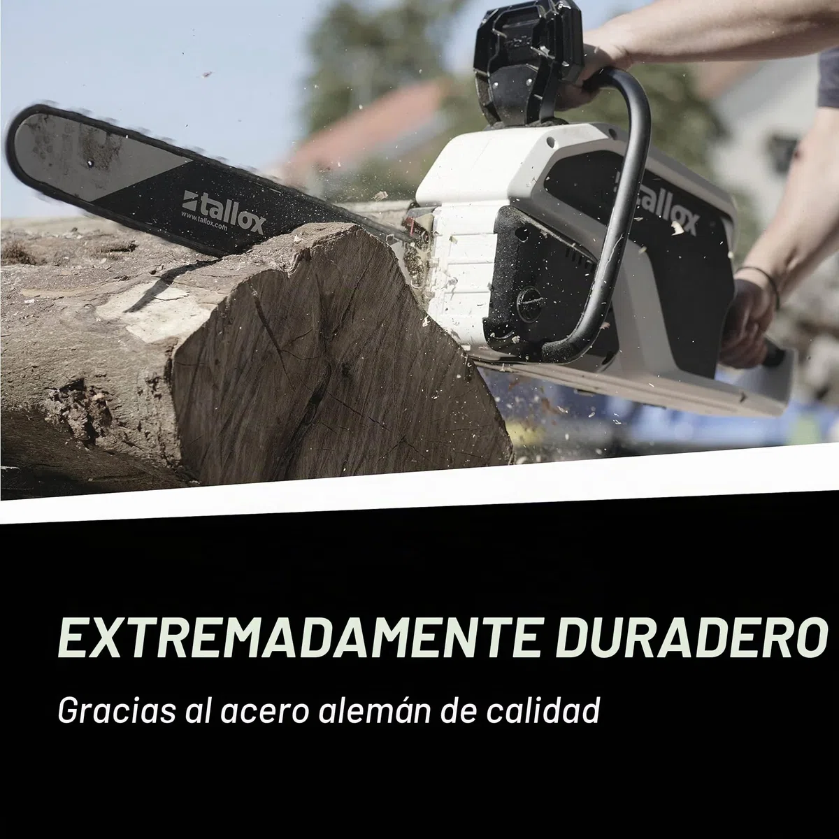 3 tallox cadenas de sierra 3/8" 1,3 mm 52 eslabones 35 cm full-chisel compatible con Oregon Bosch Dollmar Hitachi Echo Einhell Makita Husqvarna y otras
