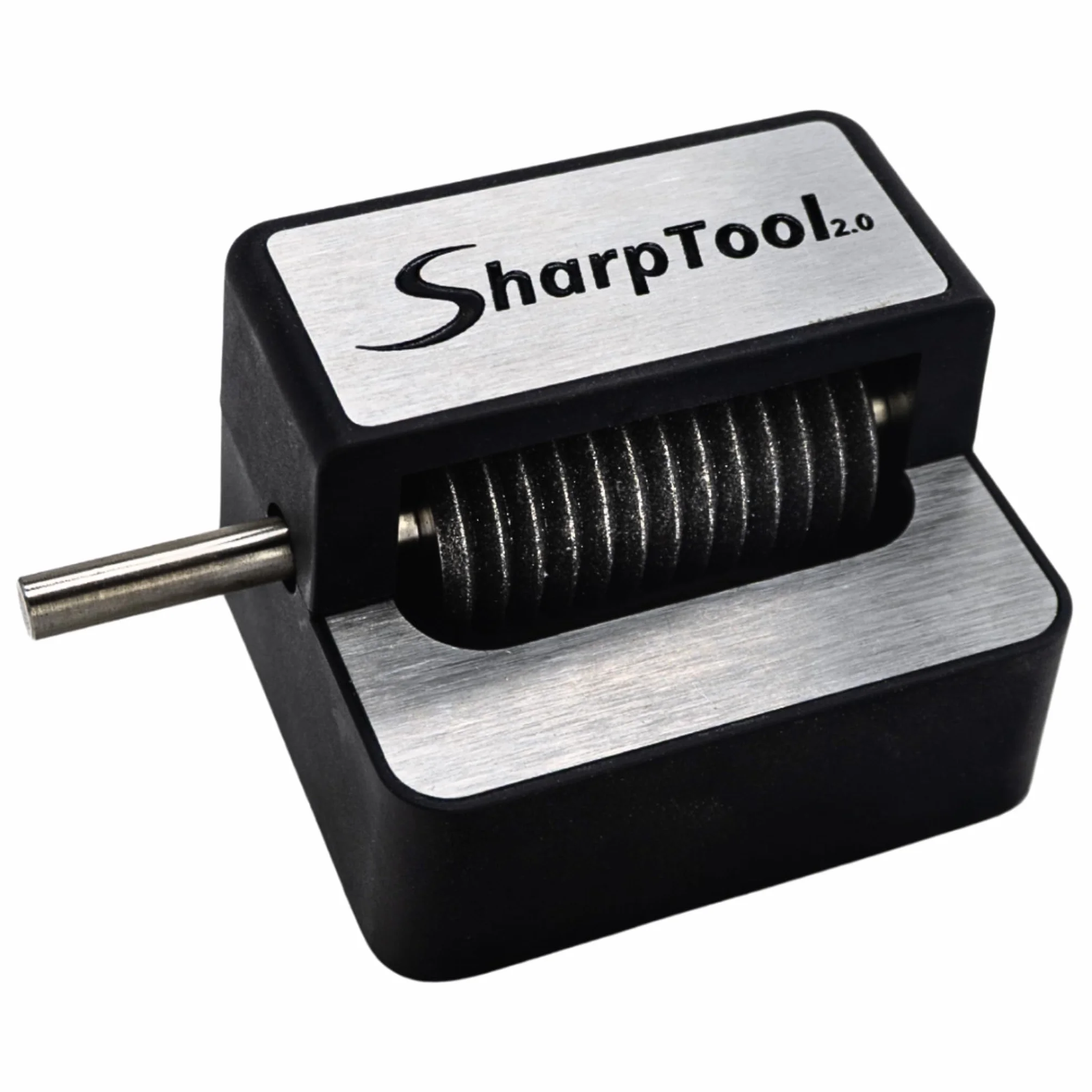 SharpTool 2.0 Afilador para Hojas de Sierra Multitool - Afilador de Precisión para Taladro para Afilar Hojas de Inmersión BIM, HCS y HSS, Accesorio para Herramienta Multifunción