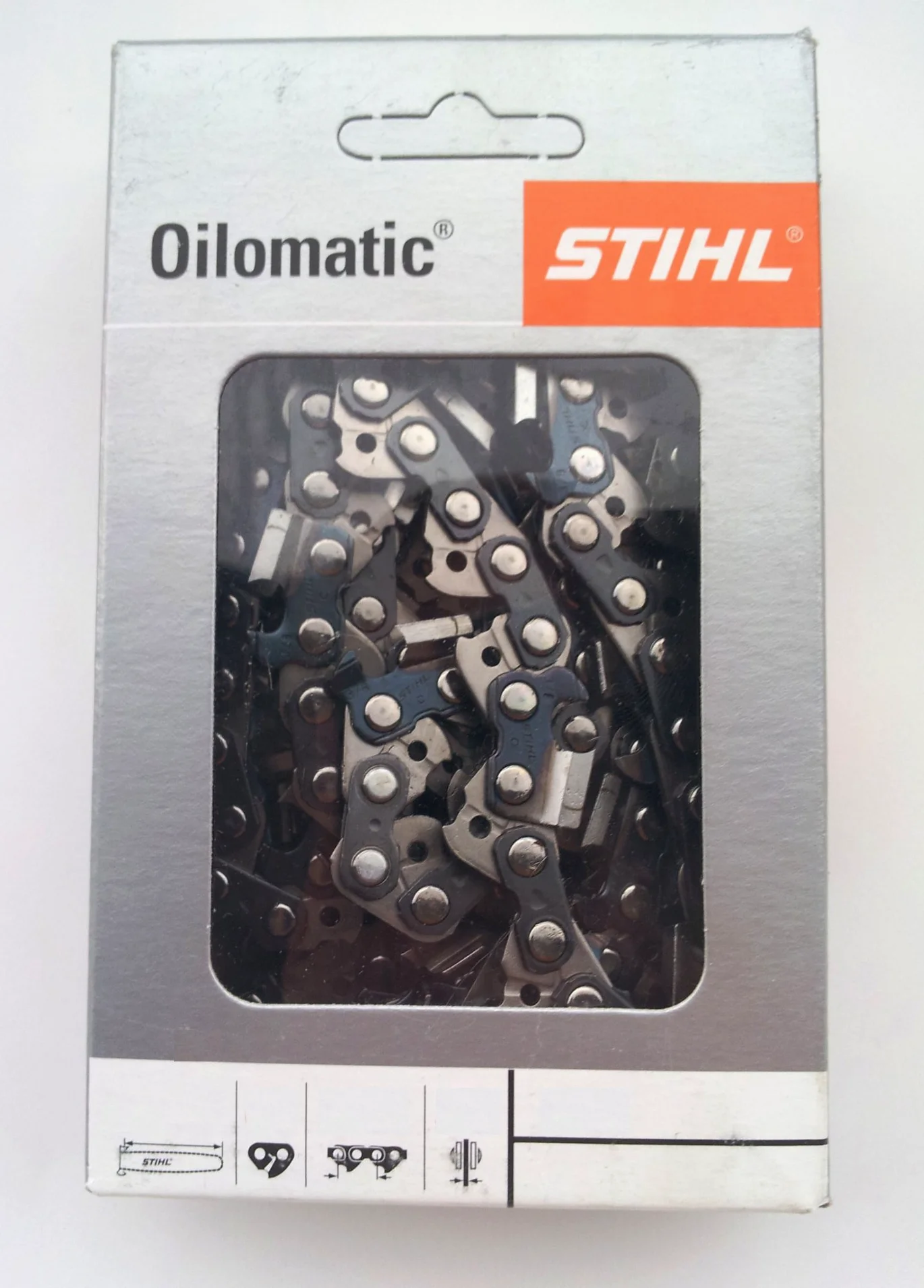 Stihl 3652 000 0072 Cadena de motosierra 3/8" 1,6 mm 72 GL – 50 cm medio cincel RMC