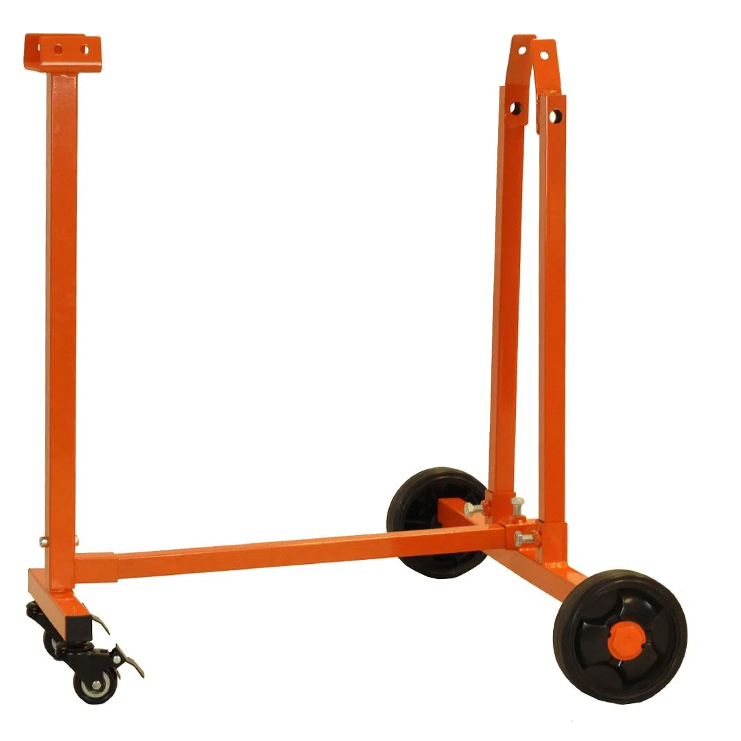 Forest Master Soporte divisor de troncos con ruedas y ruedas ajustables.