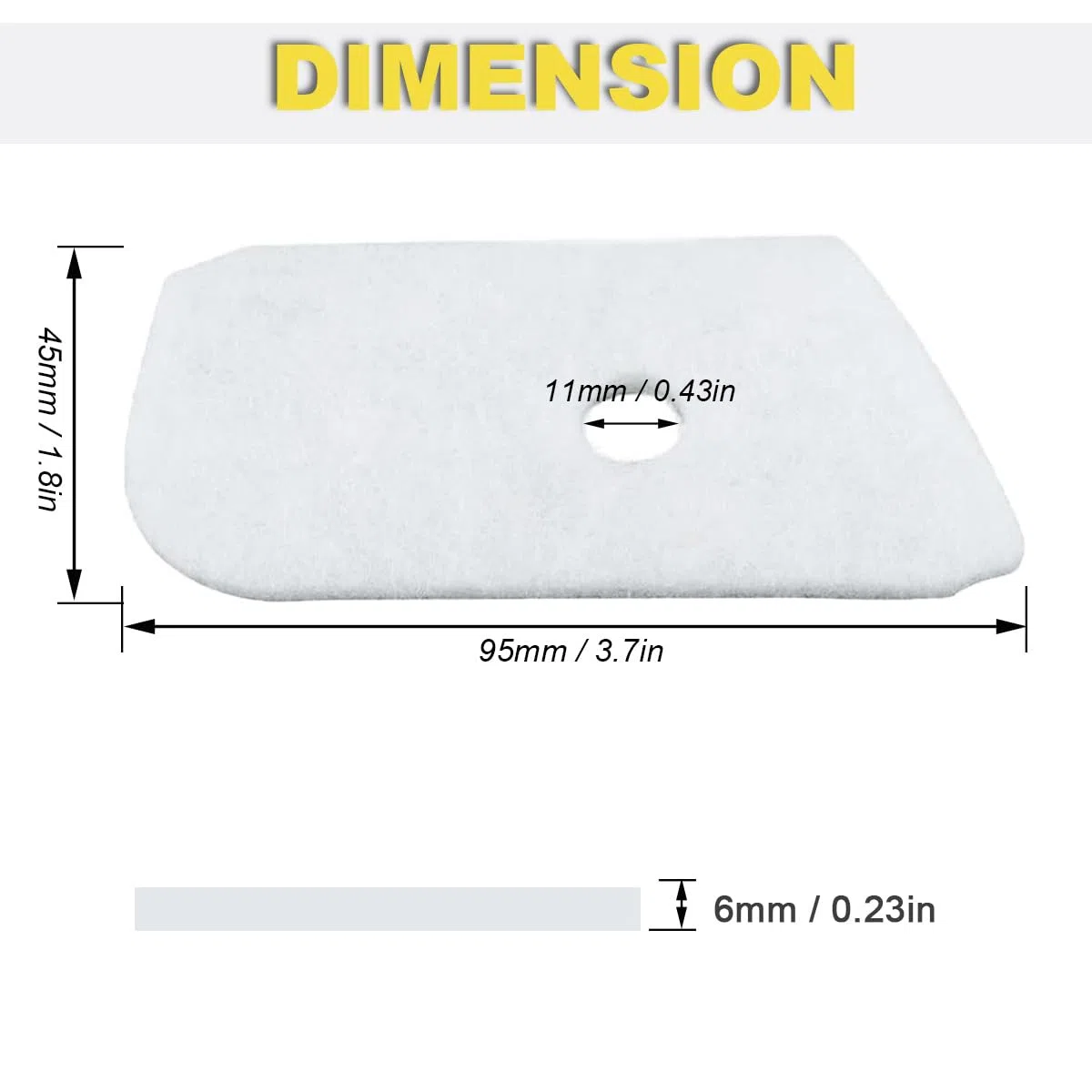 ZAMDOE 128LD Kit de afinación de Filtro de Aire para Husqvarna 530150253 124L 125L 125LDX 128L 128CD 128LD 128LDX Piezas de desbrozadora con bujía Línea de Combustible Filtro de Combustible