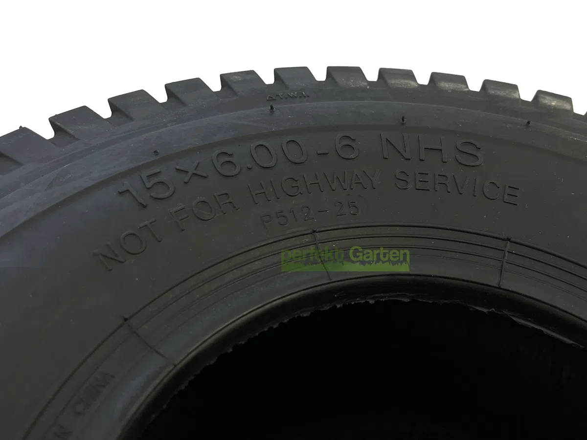 15x6.00-6 4PR (15 x 600-6) cortacésped/tractor cortacésped/tractor neumático