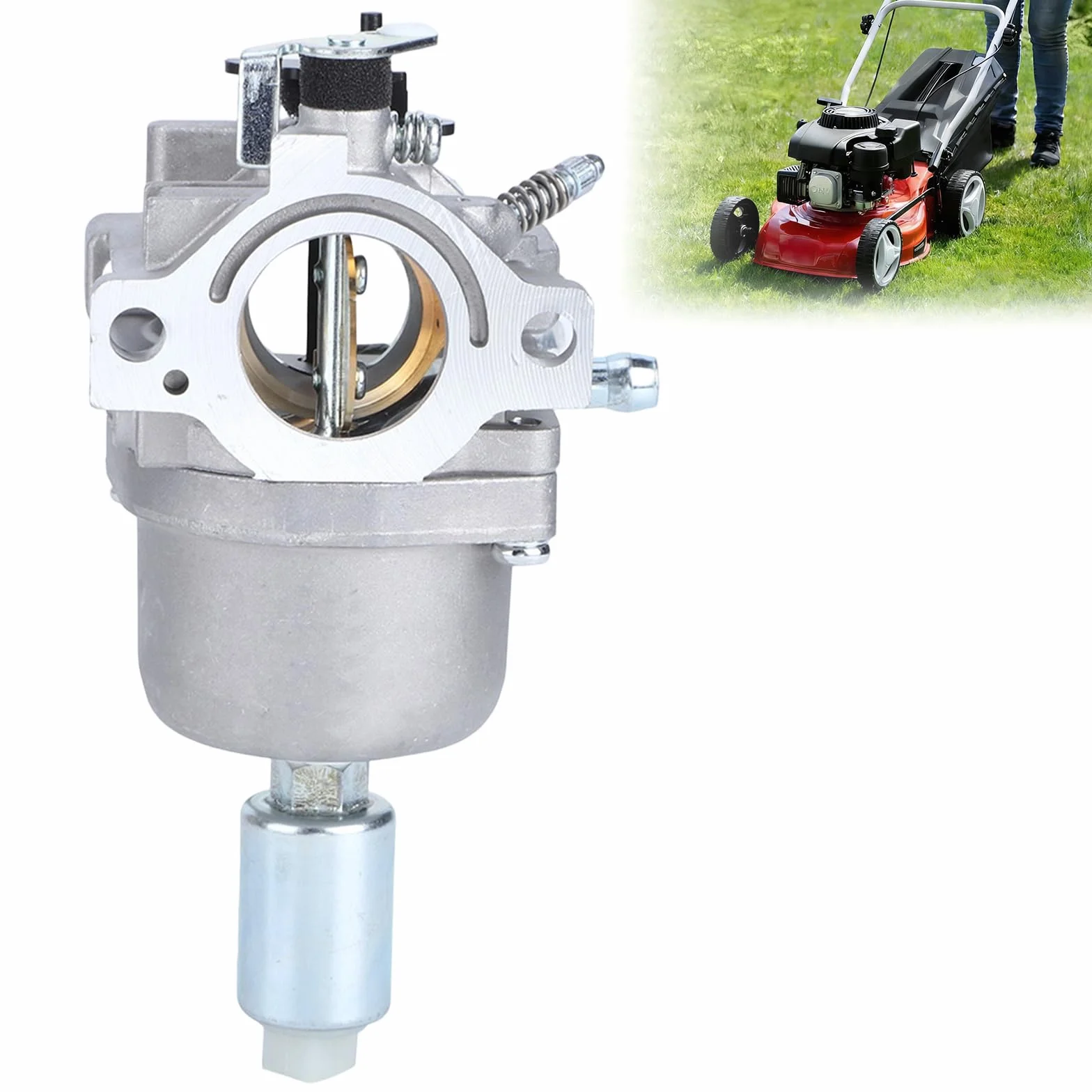Carburador 697203 Para Briggs Stratton B&S Nikki 792036 697216 792060 799256 795366 696353 697202 698945 792534 En Motores Cortacésped Tractor 17hp 18hp 19hp 20hp 21hp