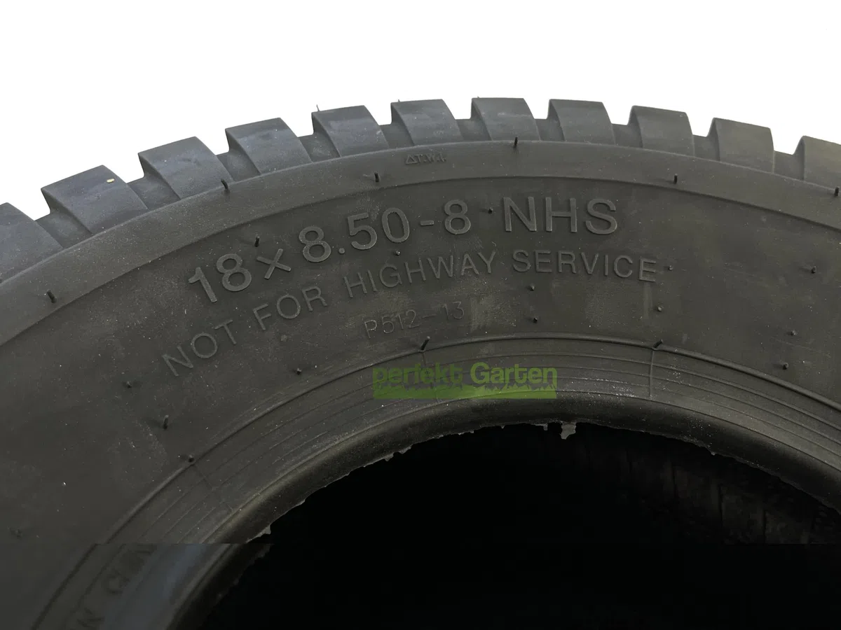 Neumático de 18 x 8,50-8 4PR para cortacésped/tractor de césped/segadora de césped