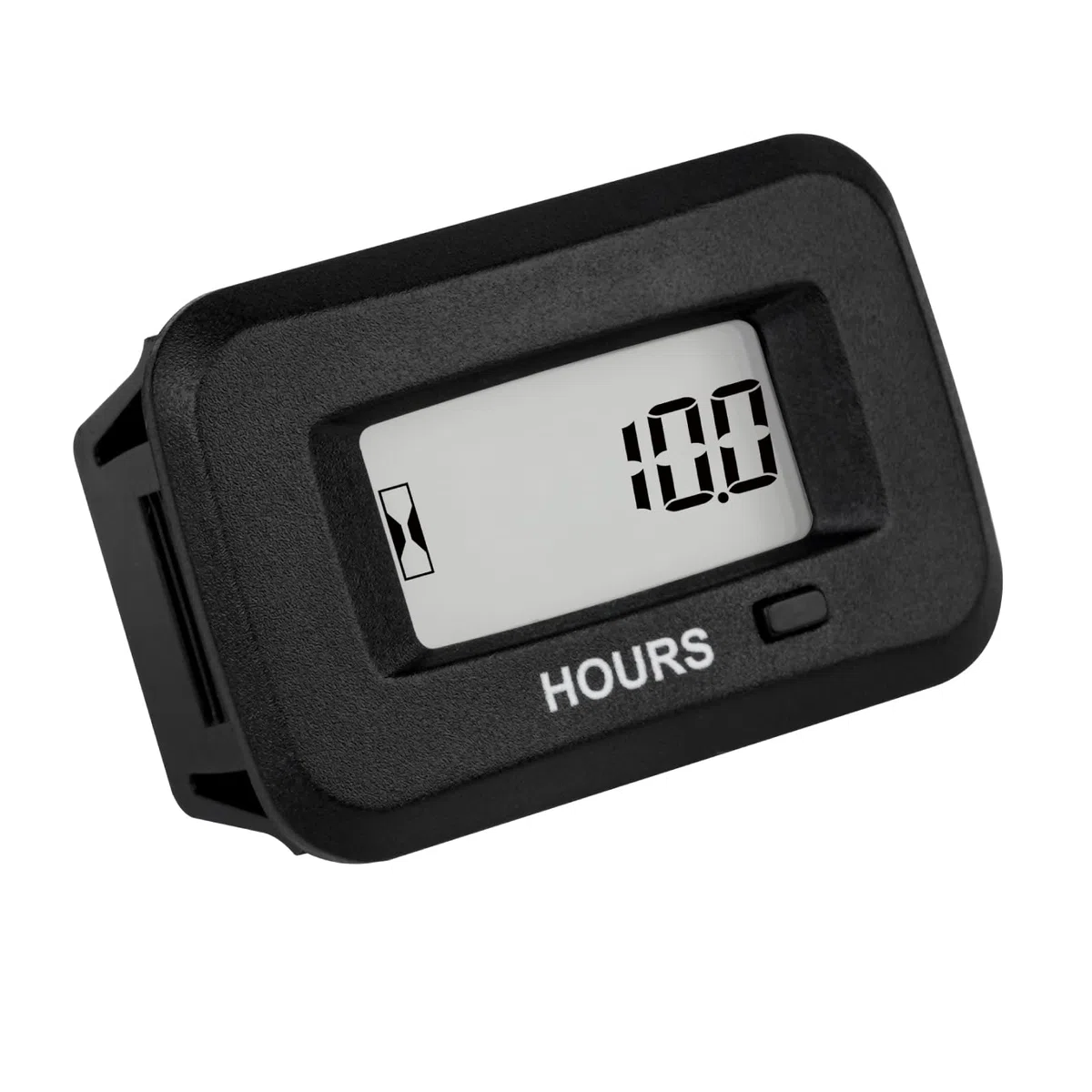 Jayron Medidor de Horas Digital LED AC/DC 5-277V Voltaje,Intervalo de Mantenimiento Reiniciable Almacenamiento de Datos Diseño Impermeable para Motores Pequeños,Como Cortacésped,Generador,Motocicleta