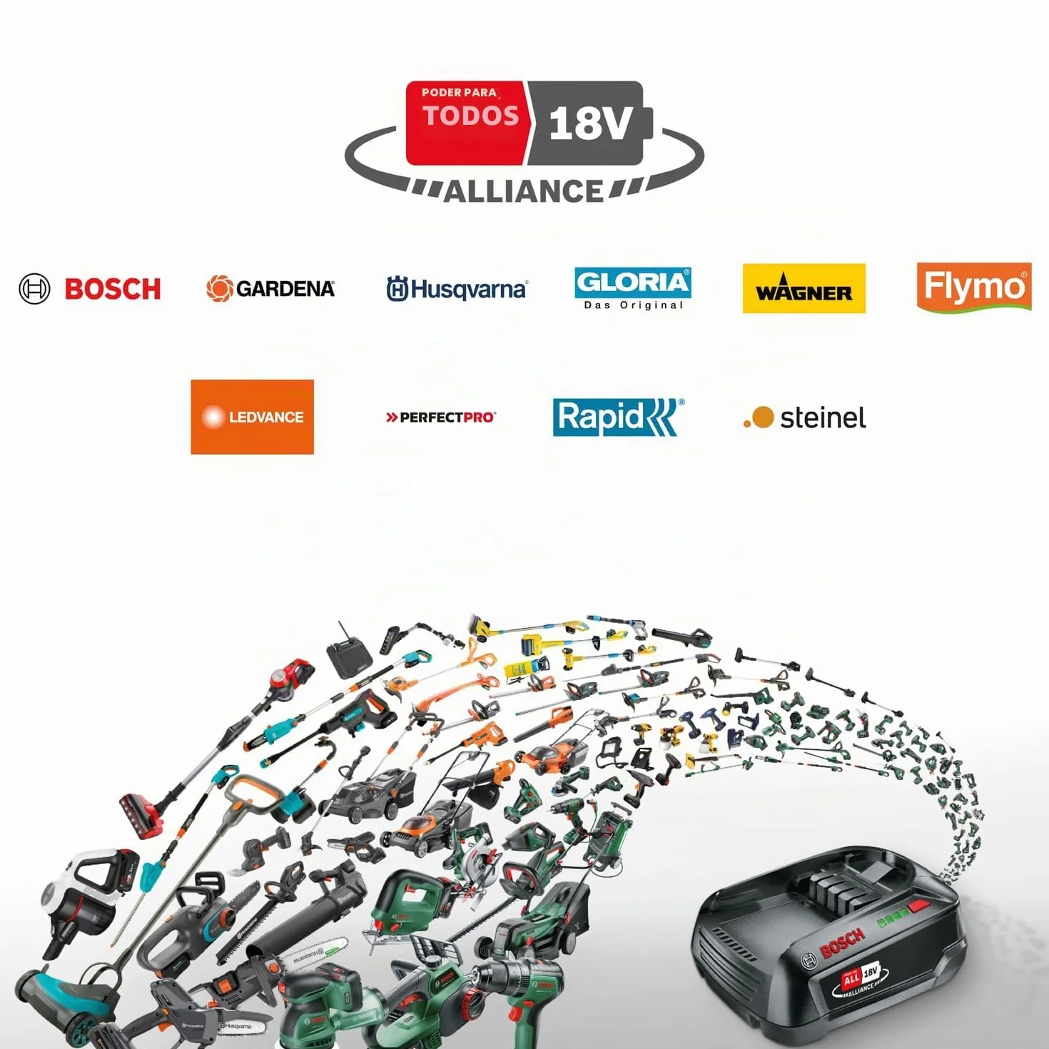 Bosch Cadena de repuesto para Universal Chain 18 (en blíster)