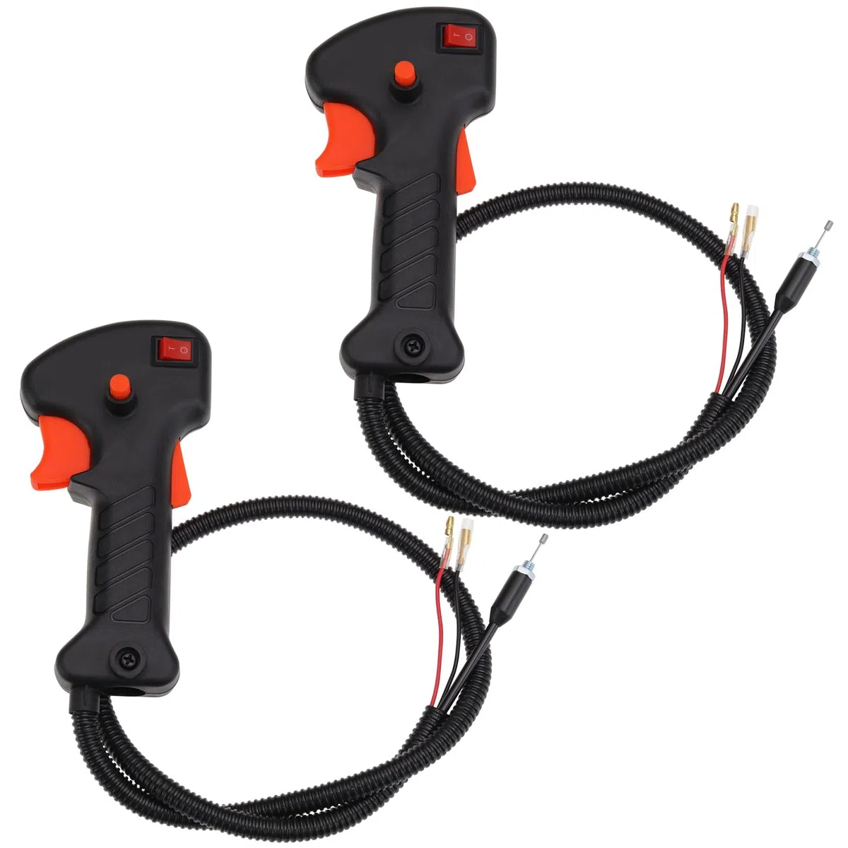 2 PCS Cable de Interruptor de Mango de Cortacésped Cable de Gatillo de Acelerador para Desbrozadora Accesorios de Herramientas de Jardinería