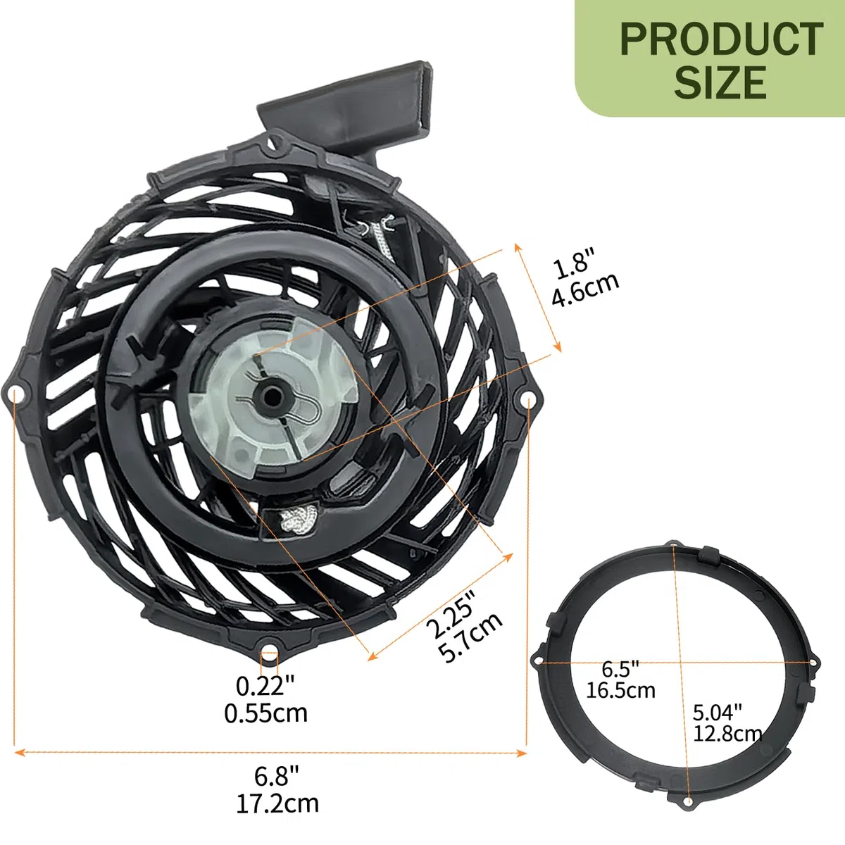 deawater Arrancador de retroceso para Briggs & Stratton 593961 590588 591139 593959 piezas de repuesto
