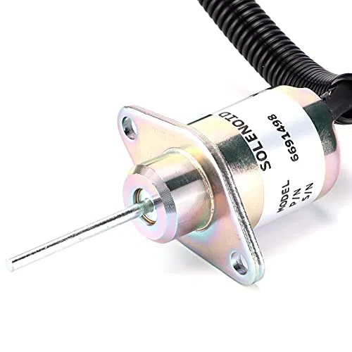 Solenoide de Corte de Combustible 6691498/6691313 Reemplazo Solenoide de Corte de Combustible Bobcat S130 S150 S160 S175 S205 S510