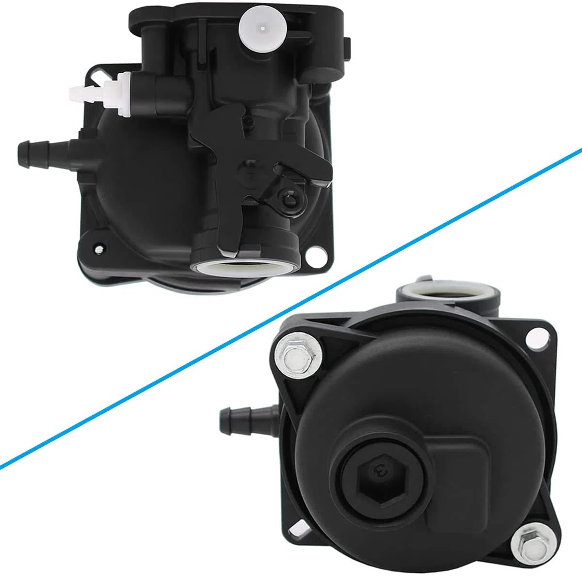 ZAMDOE 799583 Carburador de cortacésped para motores Briggs & Stratton 300E 450E 500E OVH 125cc 140cc 08P502 09P602 Series reemplaza 591160 595656 591979 593261