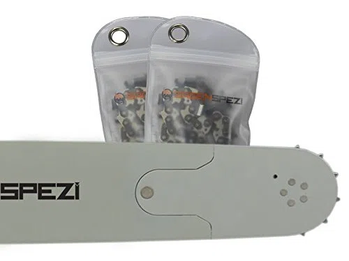 '75 cm Espada Juego de Solid Drive con 2 cadenas Completo Cincel 3/8 98tg 1,5 mm Apto para Husqvarna 372