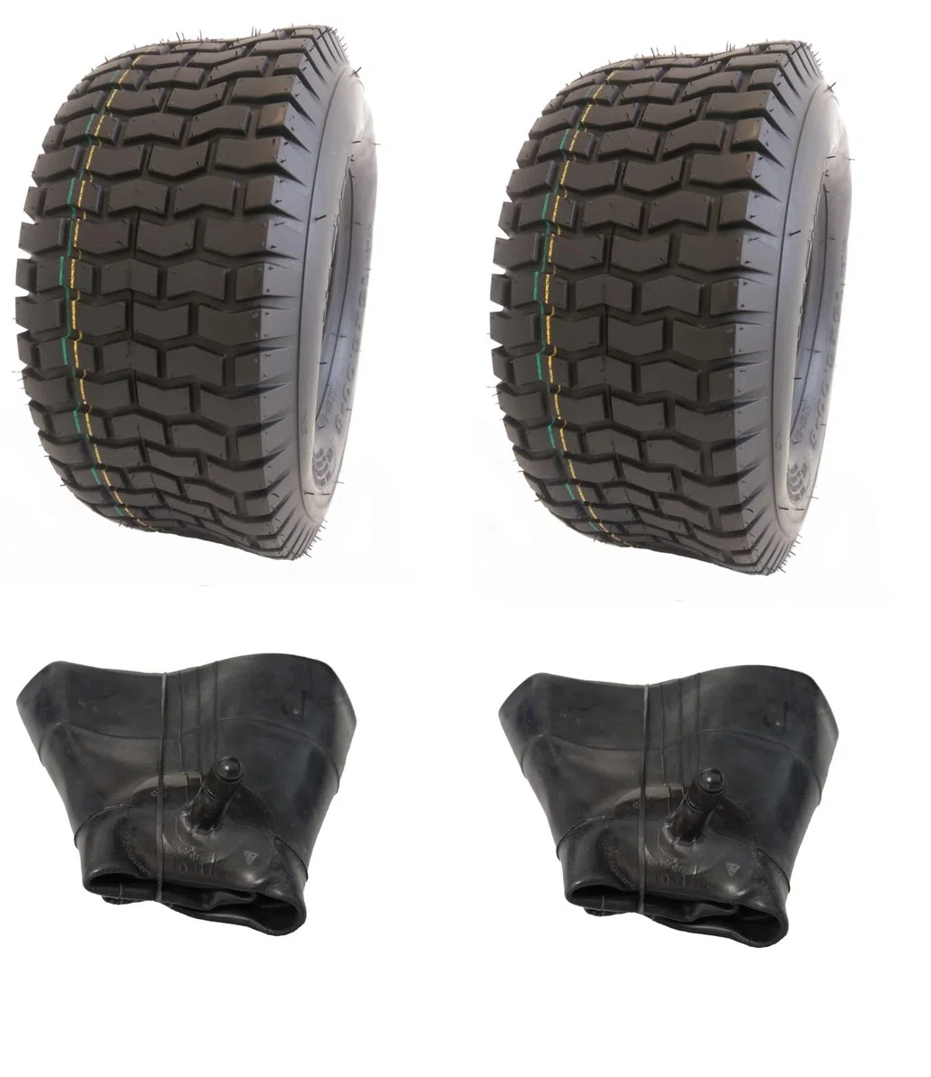2x mangueras + 2x neumáticos para cortacésped 13 x 6,50-6 LG01 13 x 6,50 – 6 13x6,50-6 neumáticos para cortacésped de asiento tractor cortacésped cortacésped neumáticos para césped 13x6,5-6 13 x 6,5-6