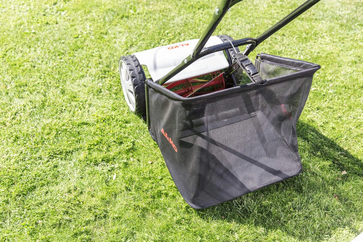 AL-KO Caja colectora de césped de 28 cm para cortacésped de mano Razor Cut 28.1 HM