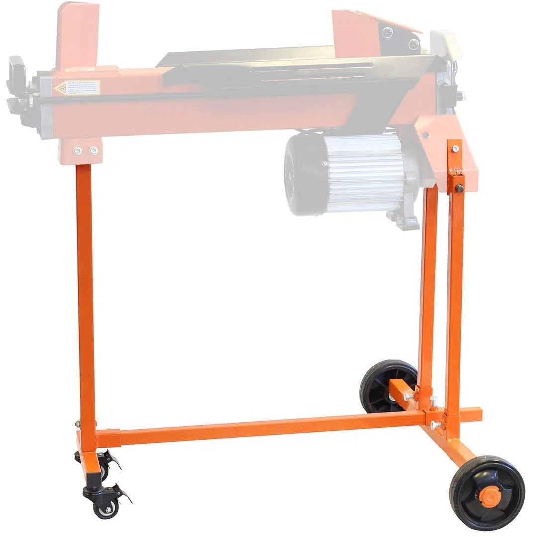 Forest Master Soporte divisor de troncos con ruedas y ruedas ajustables.