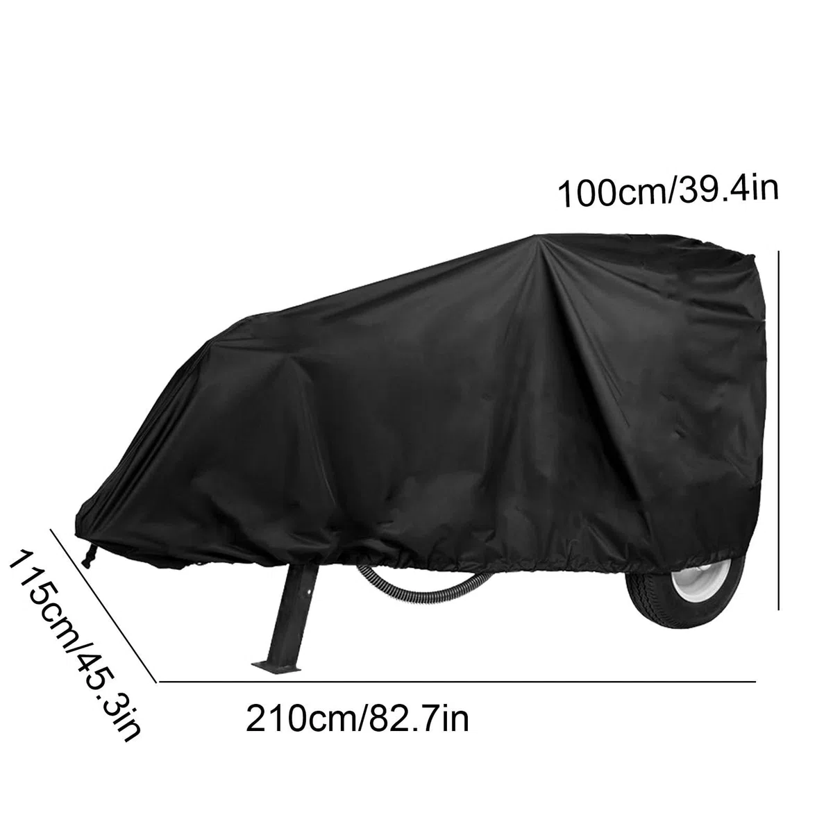 Funda protectora impermeable para divisor de troncos eléctrica - Funda protectora resistente | Tejido Oxford para partidor de troncos, funda protectora resistente a la intemperie