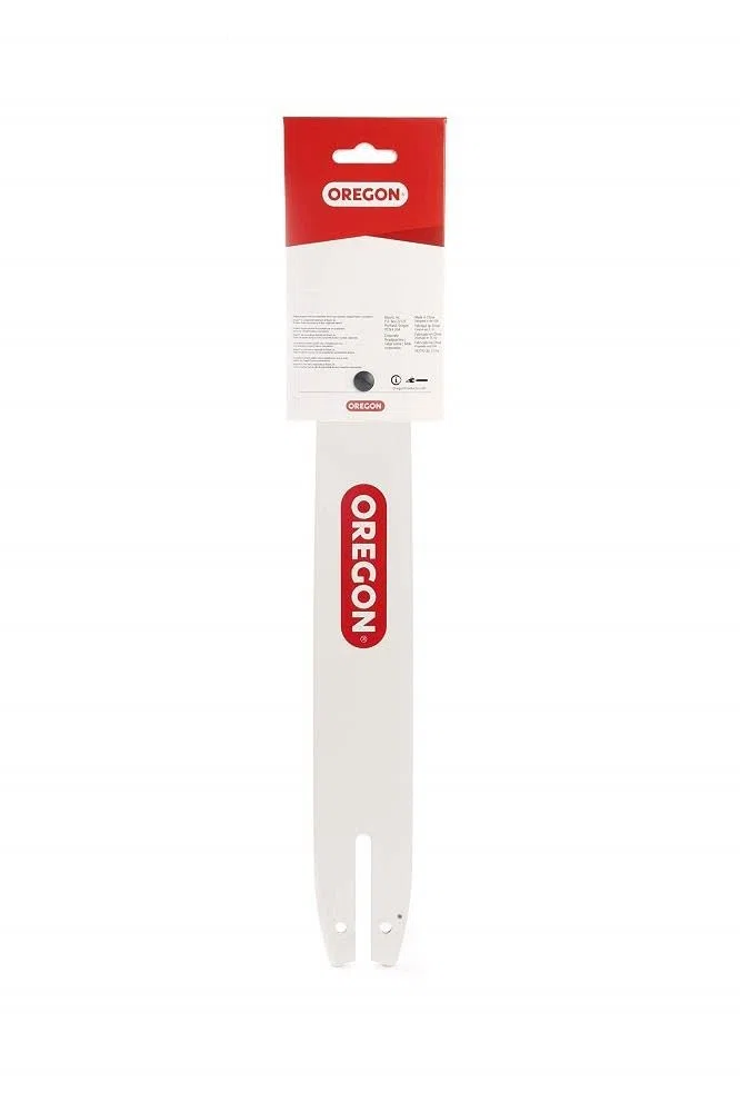 Oregon Barra Guía de Motosierra, Espada Reversible de 14", Barra de Motosierra de 35 cm, Soporte de Motor A074, Paso 3/8" LP, Calibre de 1,3 mm, Compatible con Motosierras Stihl y más