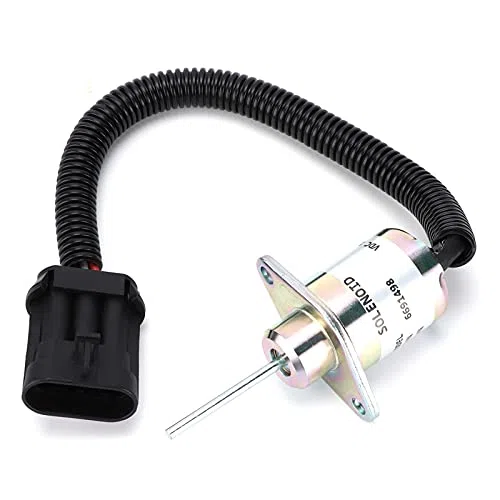 Solenoide de Corte de Combustible 6691498/6691313 Reemplazo Solenoide de Corte de Combustible Bobcat S130 S150 S160 S175 S205 S510