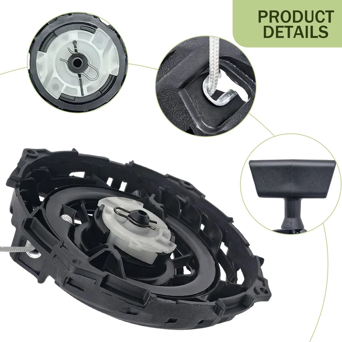 deawater Arrancador de retroceso para Briggs & Stratton 593961 590588 591139 593959 piezas de repuesto